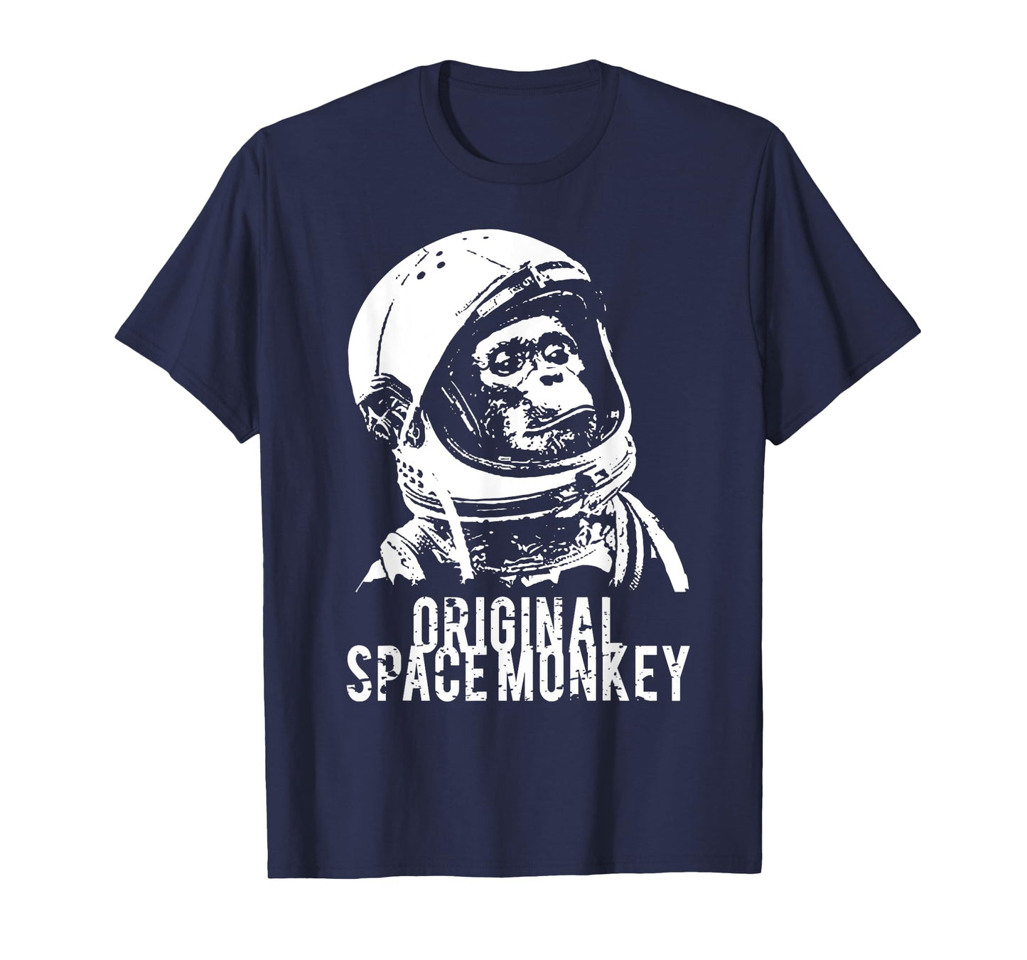 Original Space Monkey TShirt Funny Sarcastic Humor Tees Fun T-Shirt