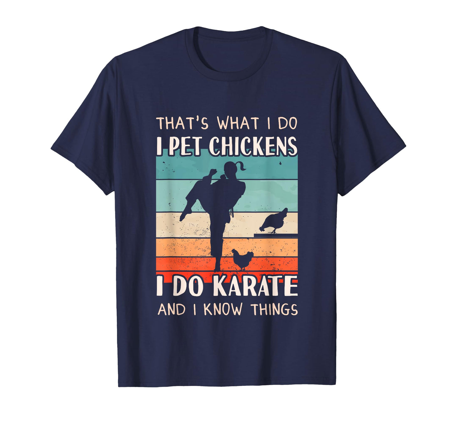 Karate Outfit - Chicken Breeder Design Women Karate T-Shirt
