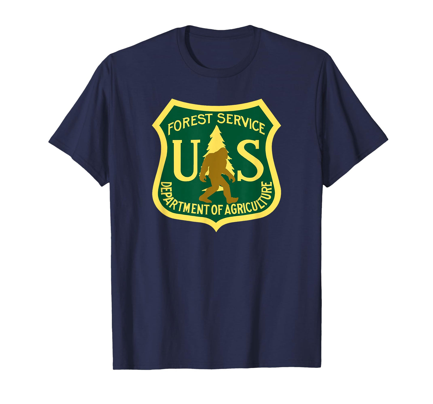 Bigfoot, Sasquatch, Yeti, USFS, Funny, T-Shirt