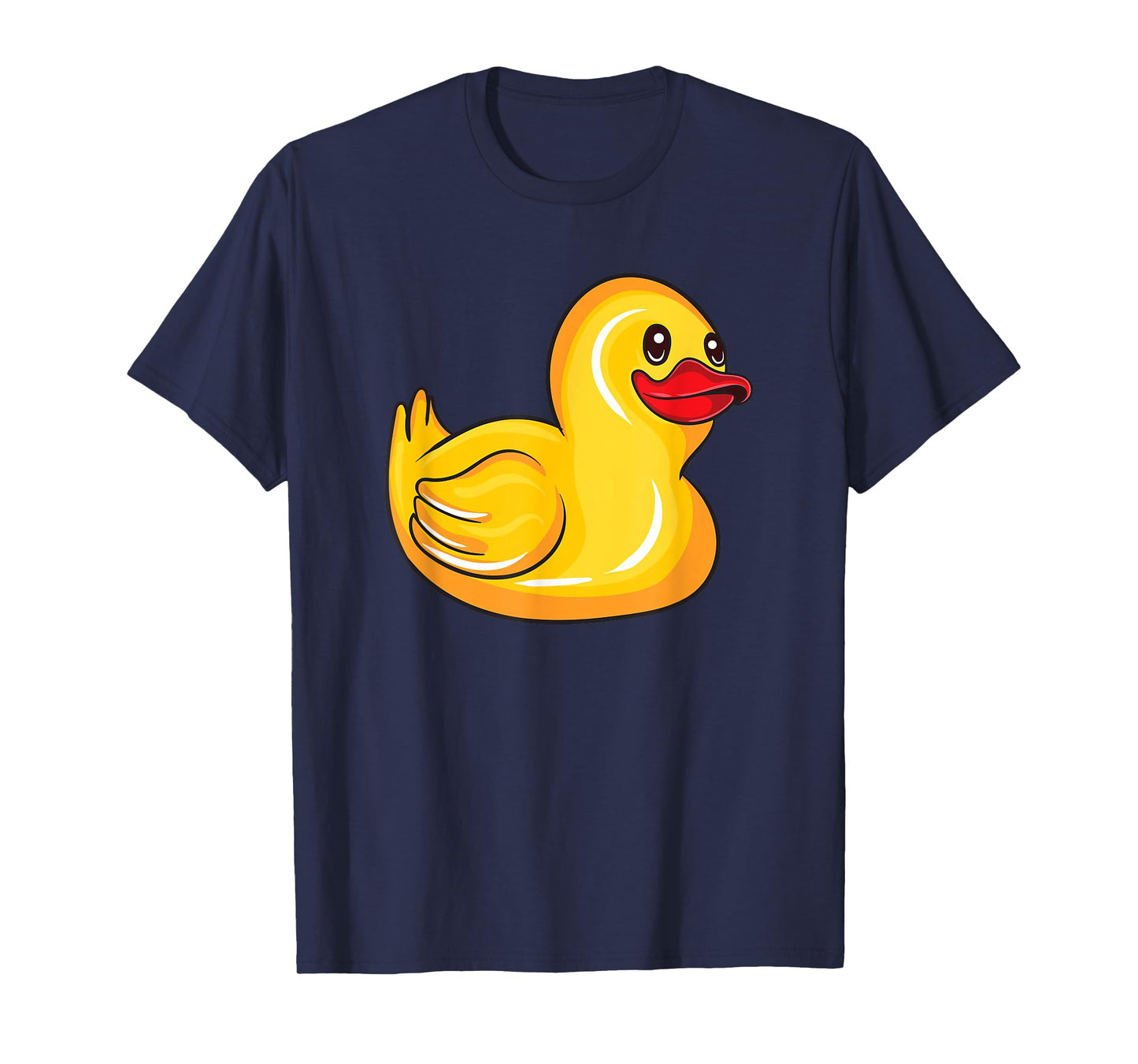 Cute Rubber Duck Gift For Toddlers Men Women Funny Duckling T-Shirt