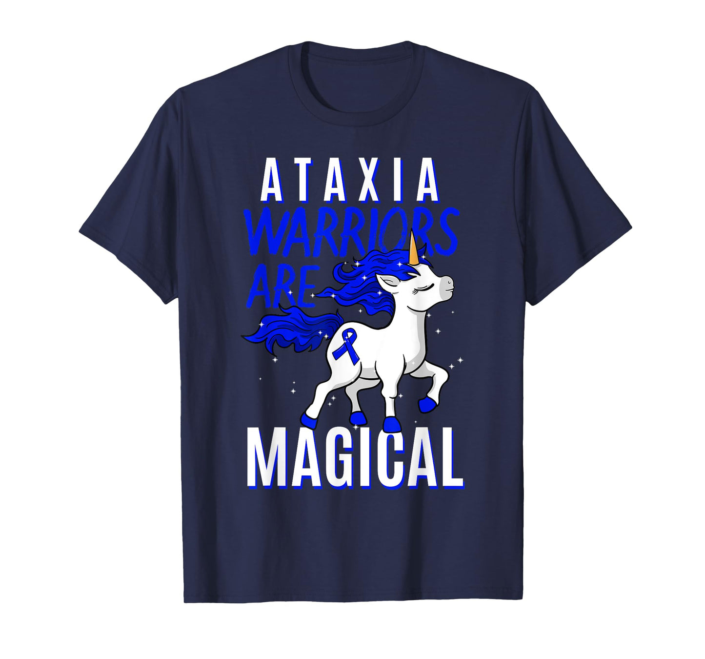 Ataxia Movement Disorder Dystaxia Friedreich's Unicorn Lover T-Shirt