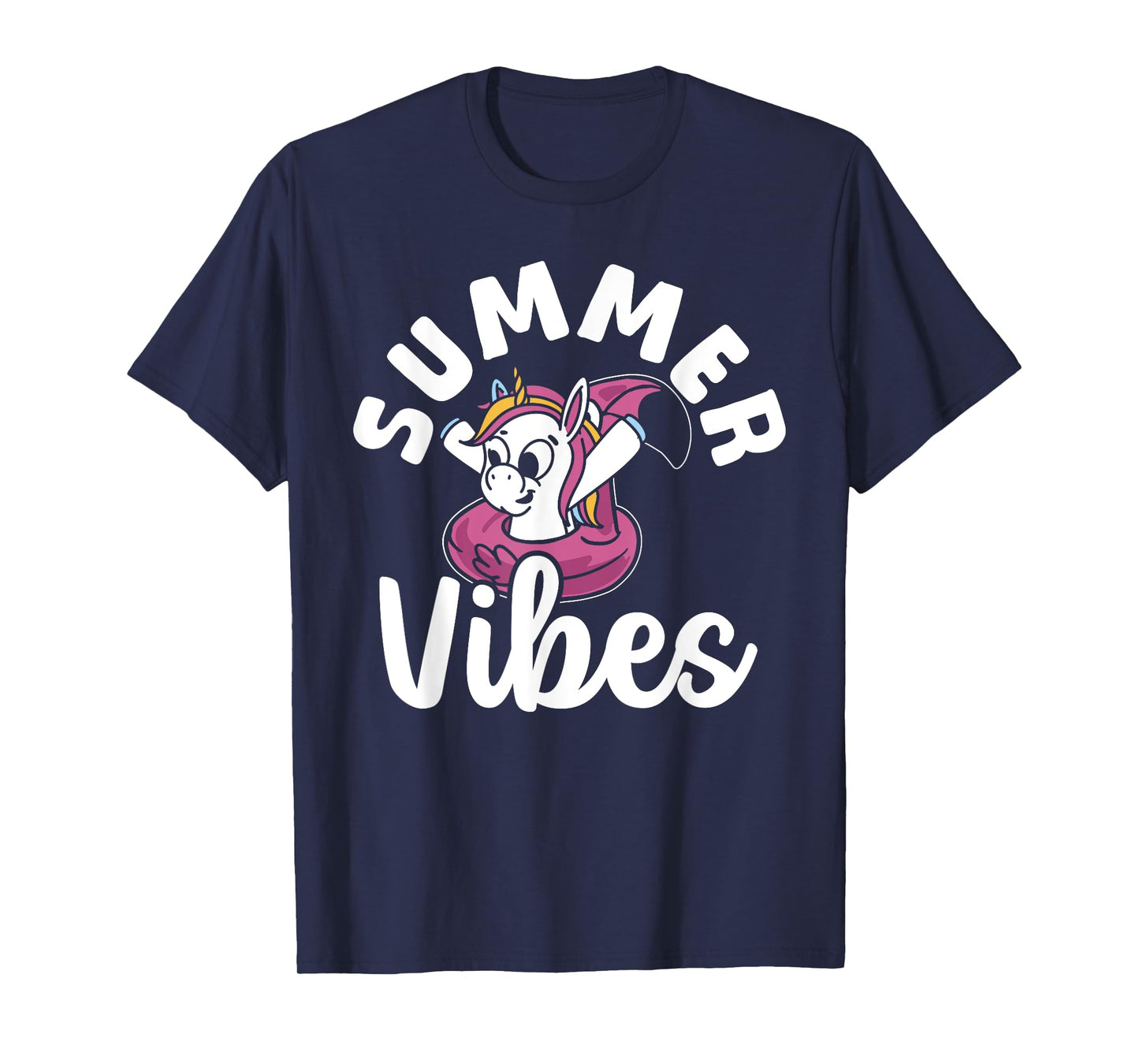 Pool Girl Unicorn Kids Summer Vibes Women Swimming Pool T-Shirt