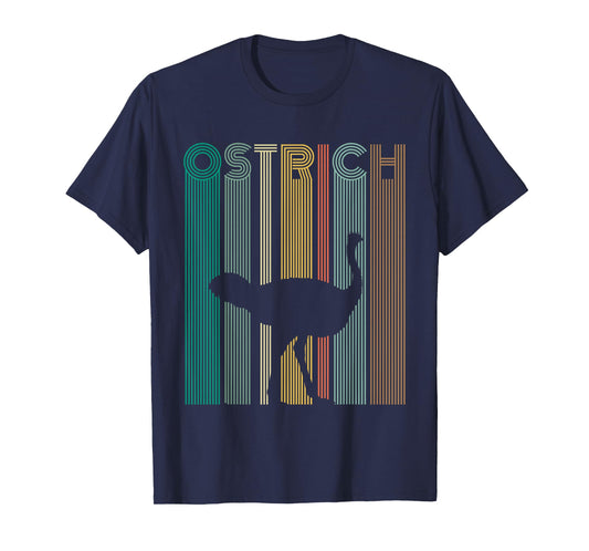 Vintage Ostrich T-shirt Retro Ostrich Shirt Women Men Kids T-Shirt