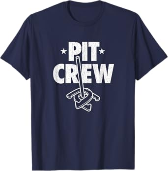 Pit Crew - Horseshoe Throwing Shirt Horseshoe Pitchers Gift T-Shirt
