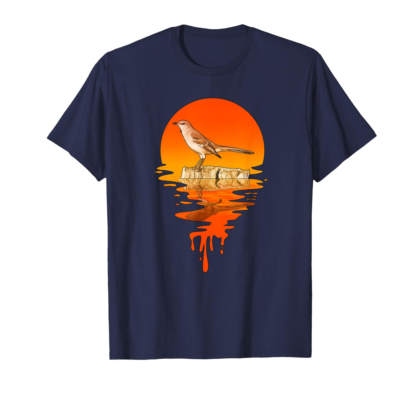 Vintage Retro Style Mockingbird T-Shirt