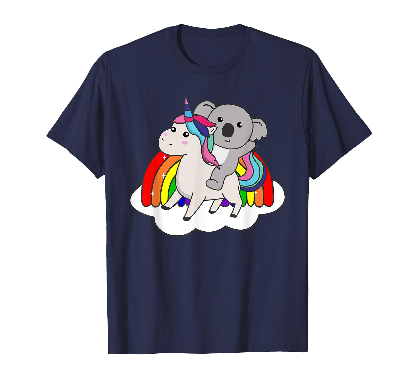 Koala On Unicorn Rainbow Animals Cute Koalas Unicorns T-Shirt