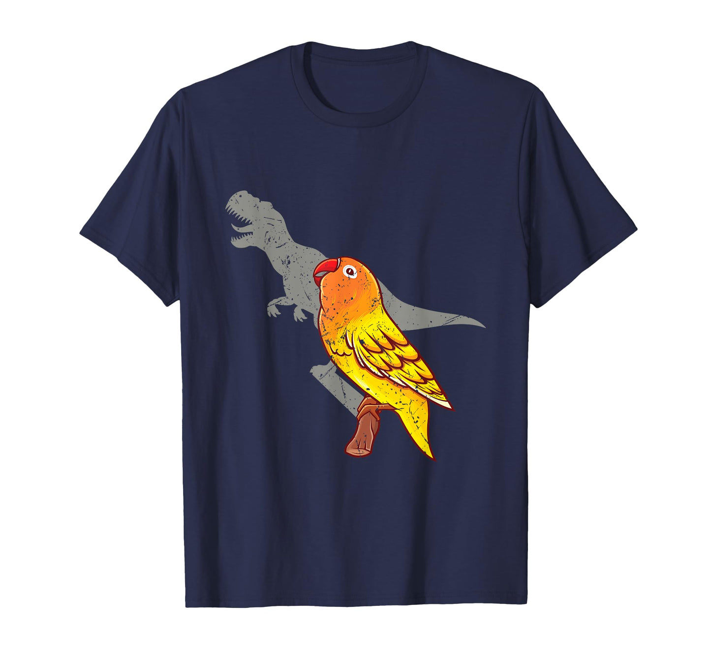 Lovebirds Dinosaur lover Lovebird Parrot Bird lover T-Shirt