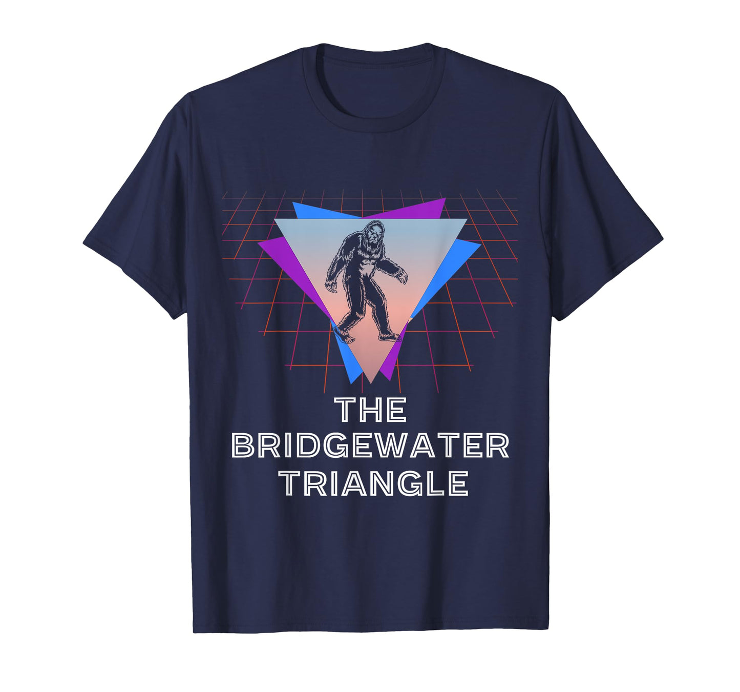 The Bridgewater Triangle Sasquatch Sci Fi Massachusetts T-Shirt