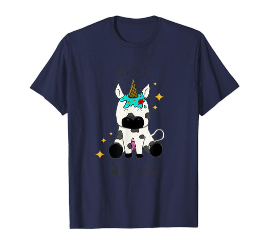 Funny Cow Magical Moonicorn for kids and adults T-Shirt