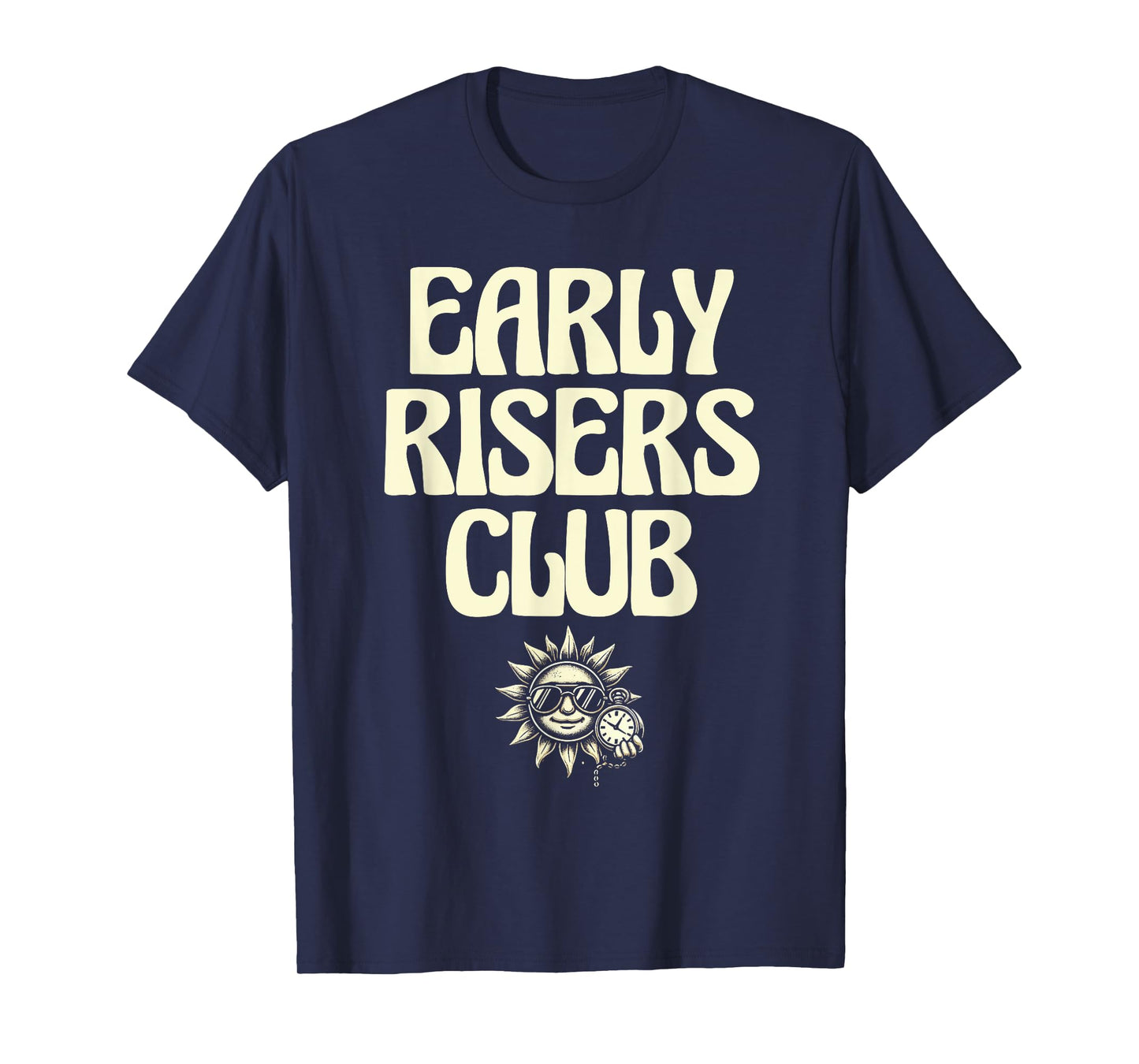 Early Risers Club Funny Sarcastic Coffee Lover T-Shirt