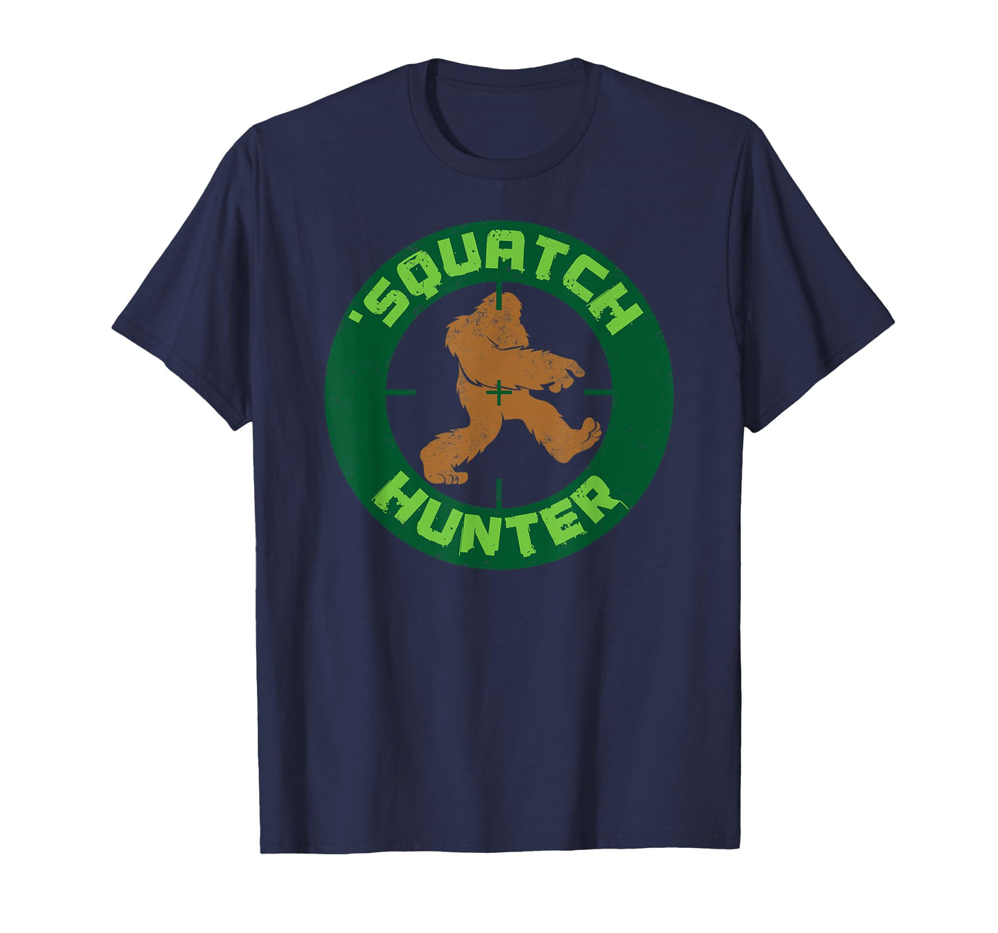 Squatch Hunter T-shirt, Funny Sasquach Bigfoot Hunting Tee T-Shirt