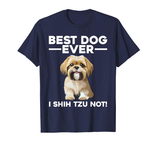 Best Shih Tzu Design For Men Women Pet Dog Shih Tzu Lover T-Shirt