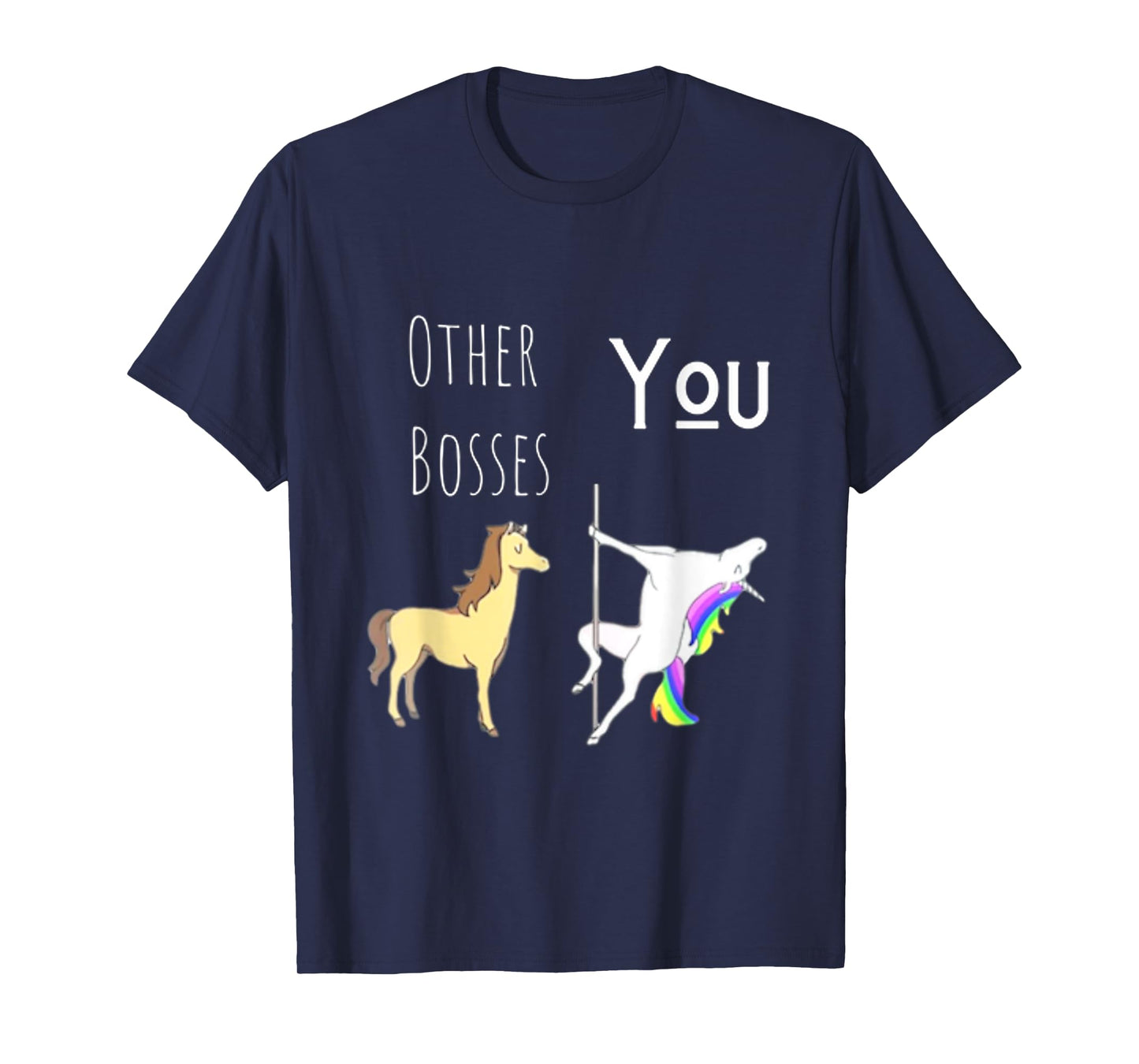 Funny Boss Gifts for Women Fun Unicorn T-Shirt