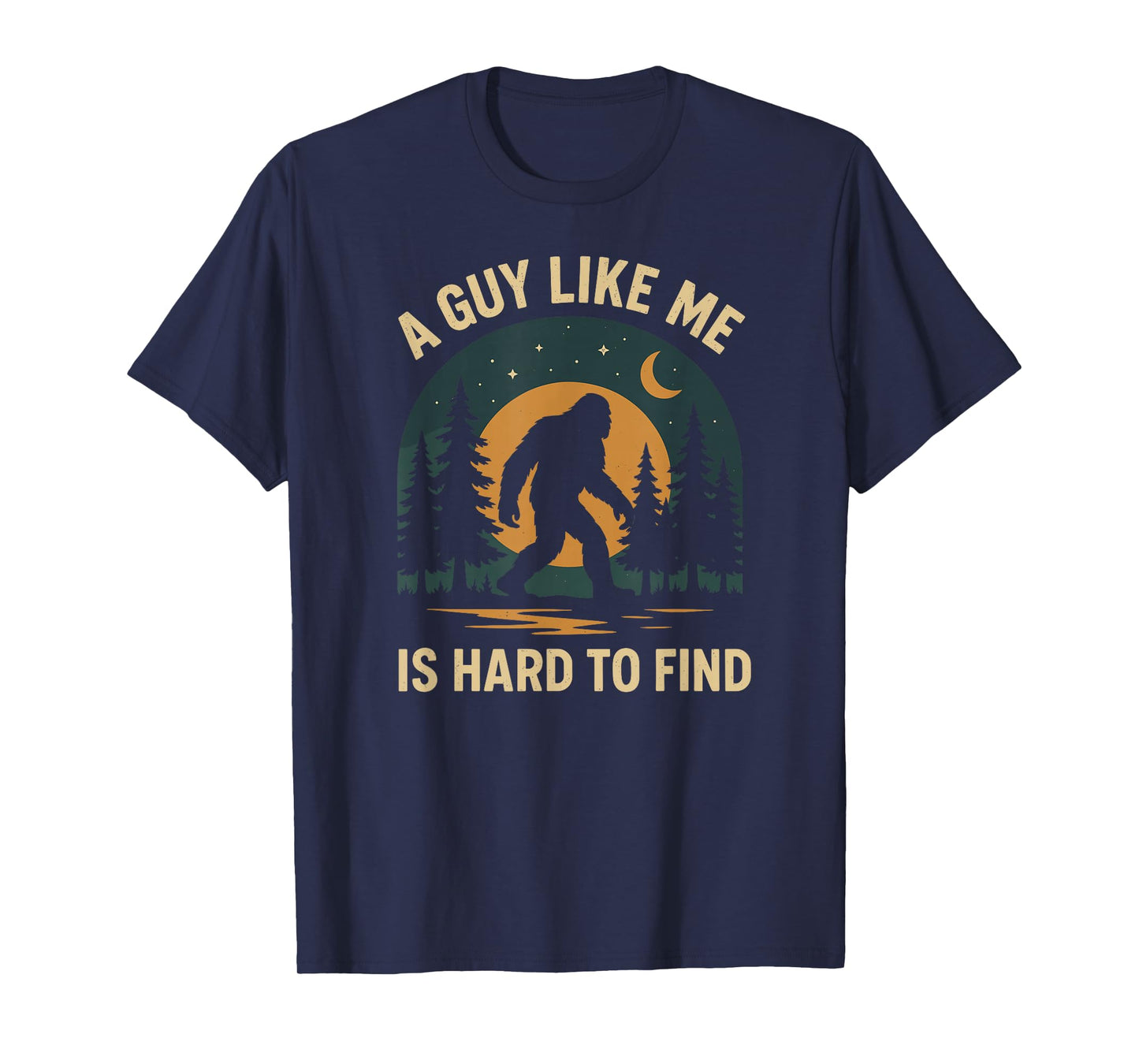 Funny Bigfoot Retro Sasquatch T-Shirt