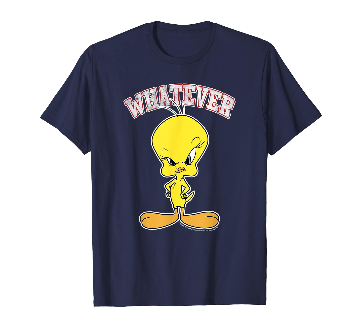 Looney Tunes Tweety Whatever Mad Face T-Shirt
