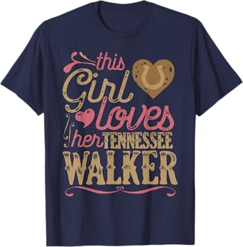Tennessee Walker Horse Shirt Tshirt Gift Tee Walking T-Shirt