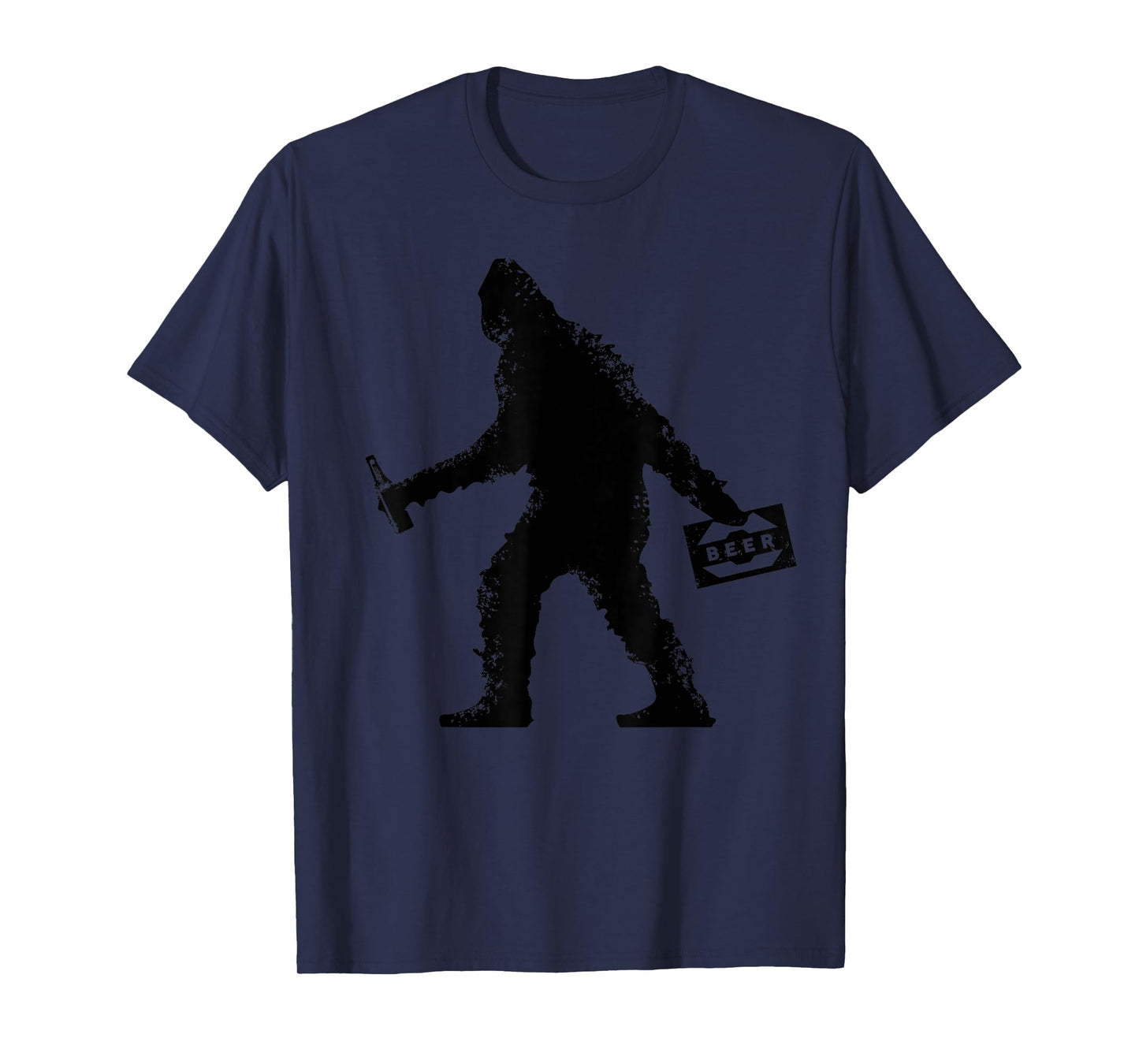 Funny Bigfoot Beer Design: Drinking With Sasquatch T-Shirt