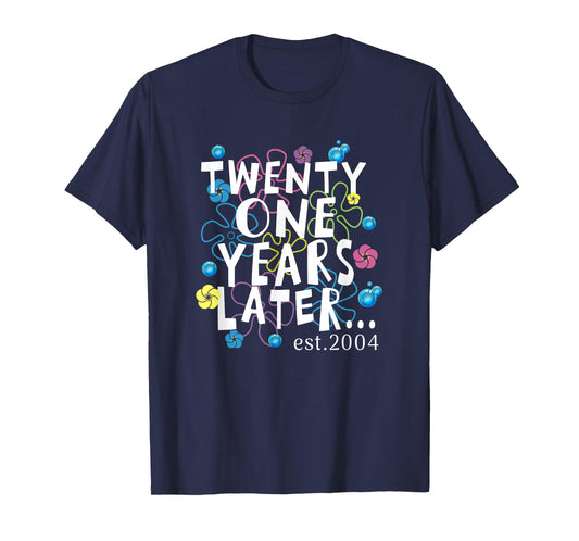 TWENTY ONE YEARS LATER 21 year Old Birthday Gifts Women Men T-Shirt