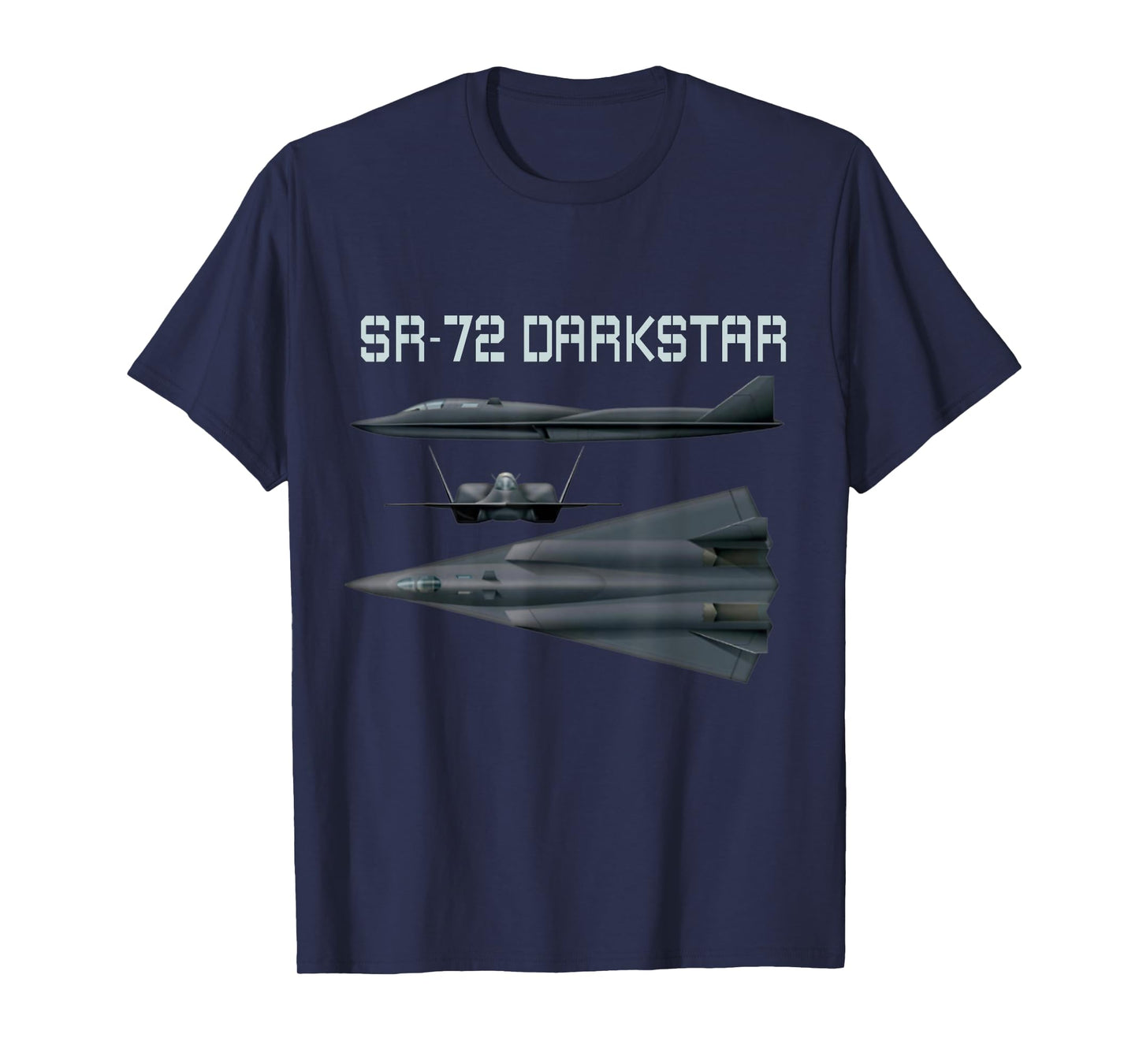 Fun American Military Aviation SR-72 Blackbird II In Action. T-Shirt