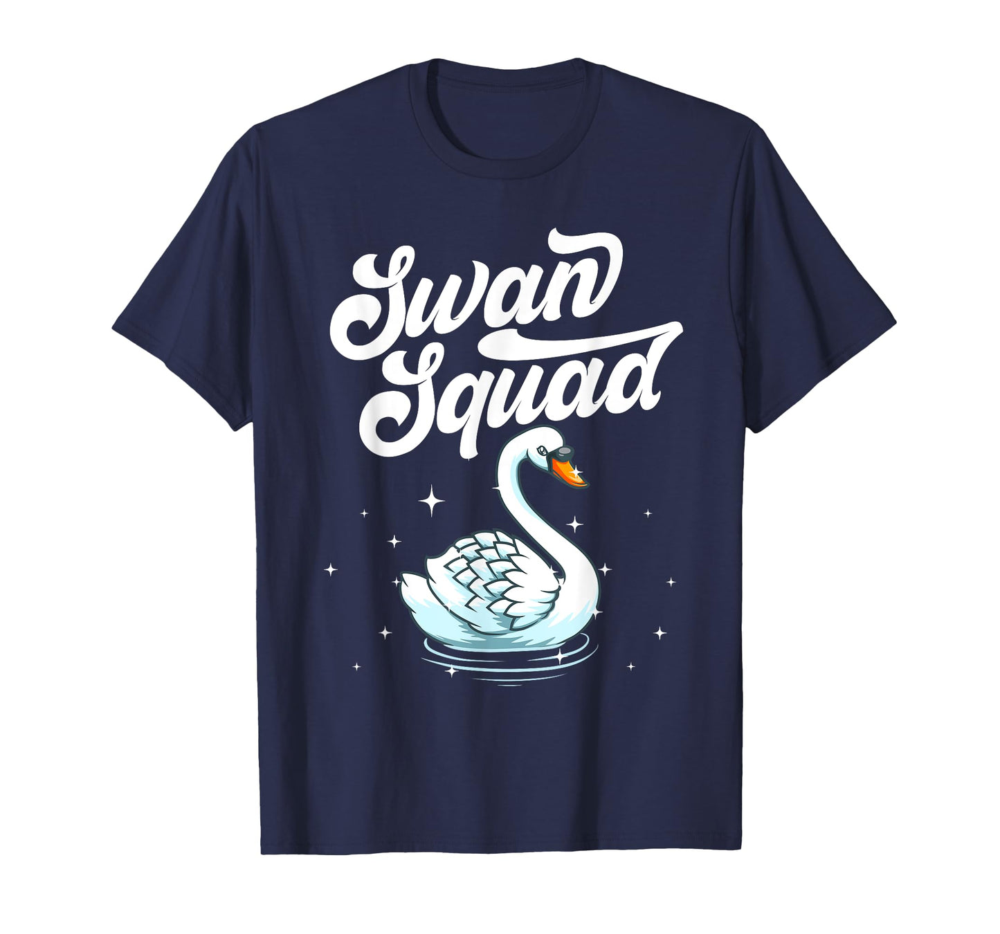 Cool Swan For Men Women Bird Watcher Animal Waterfowl Lake T-Shirt