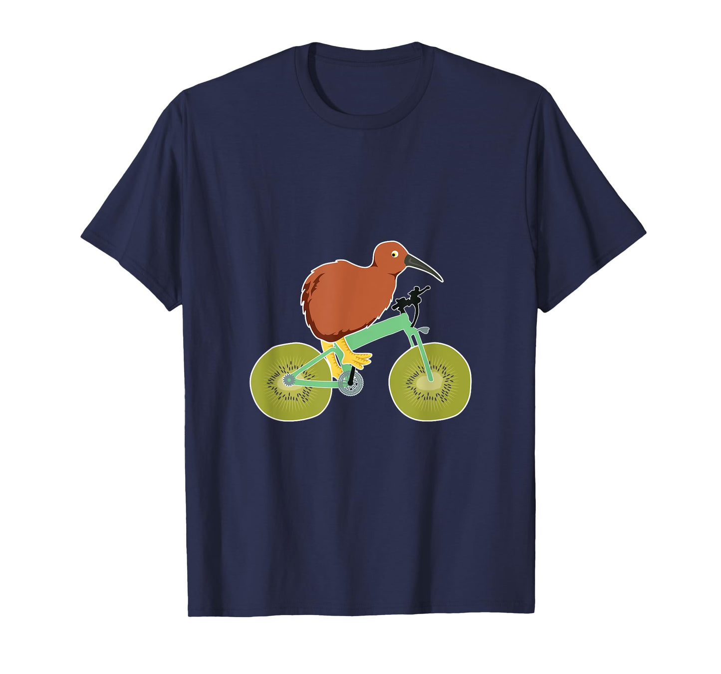 Funny Kiwi Grafik New Zealand Fruit and Bird T-Shirt