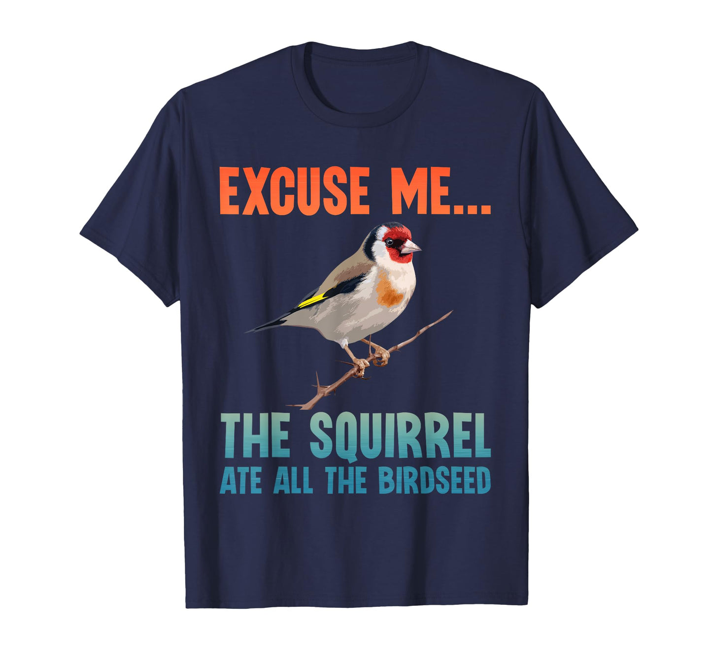 Bird Art For Men Women Kid Bird Watching Birding Birdwatcher T-Shirt