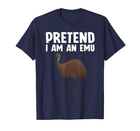 Emu Art For Men Women Bird Halloween Costume Emu Lover T-Shirt