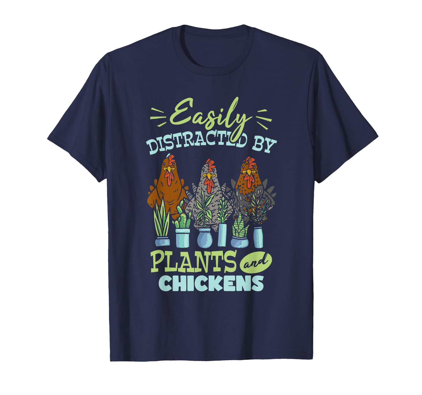 Cute Farming Gardening Plants Plant Garden Chicken T-Shirt