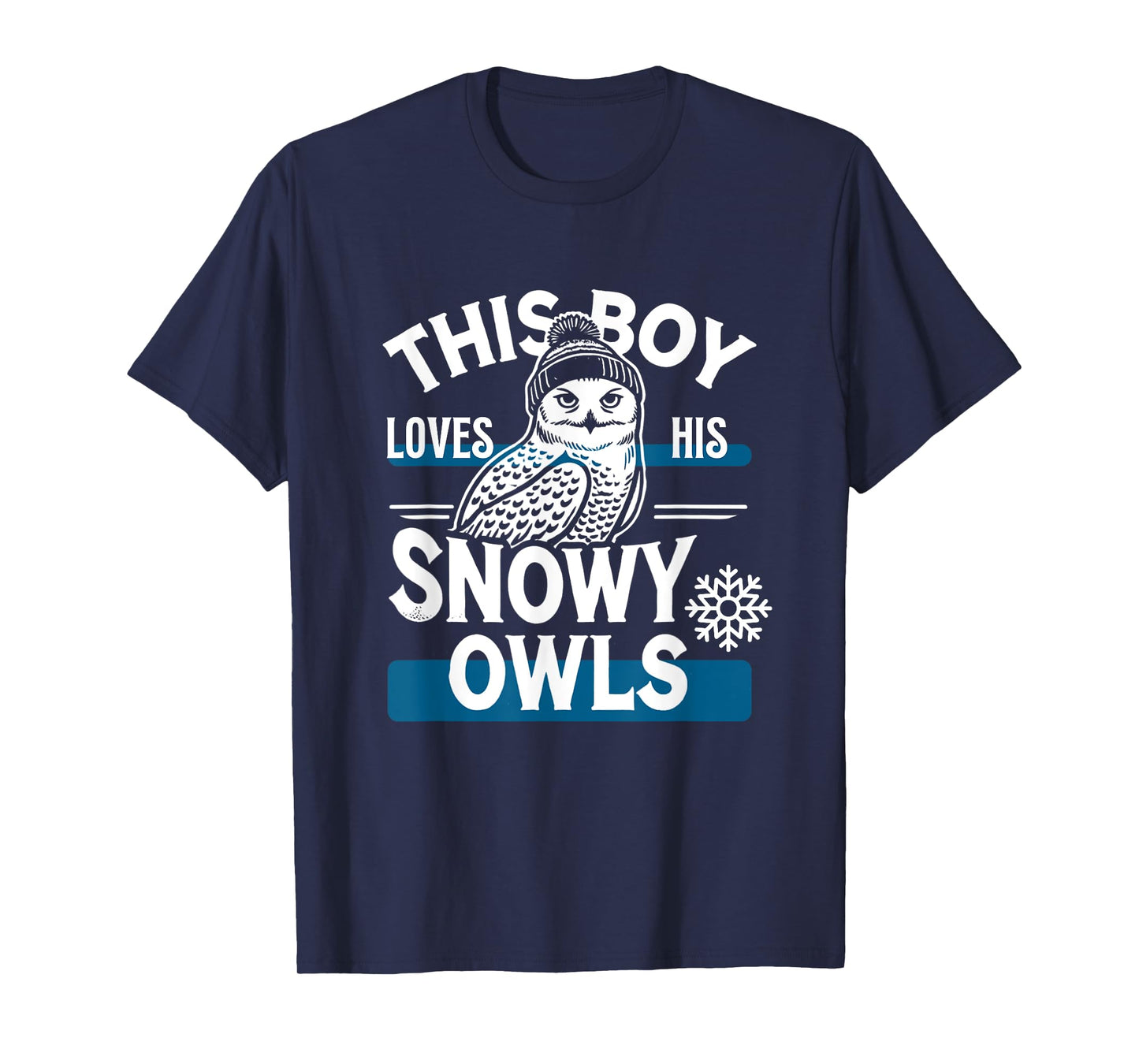 Snowy Owl Boys Snowy Owl Lover Snowy Owls T-Shirt