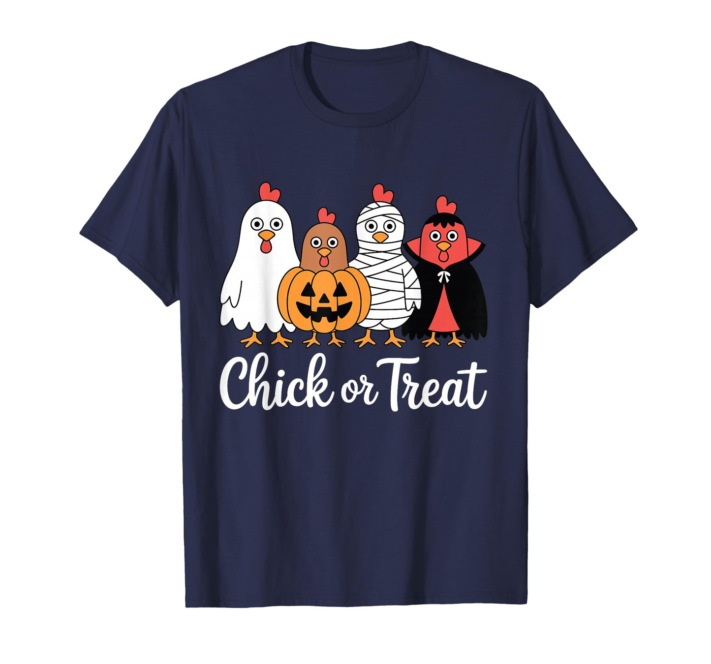 Funny Chick or Treat Chicken Halloween T-Shirt