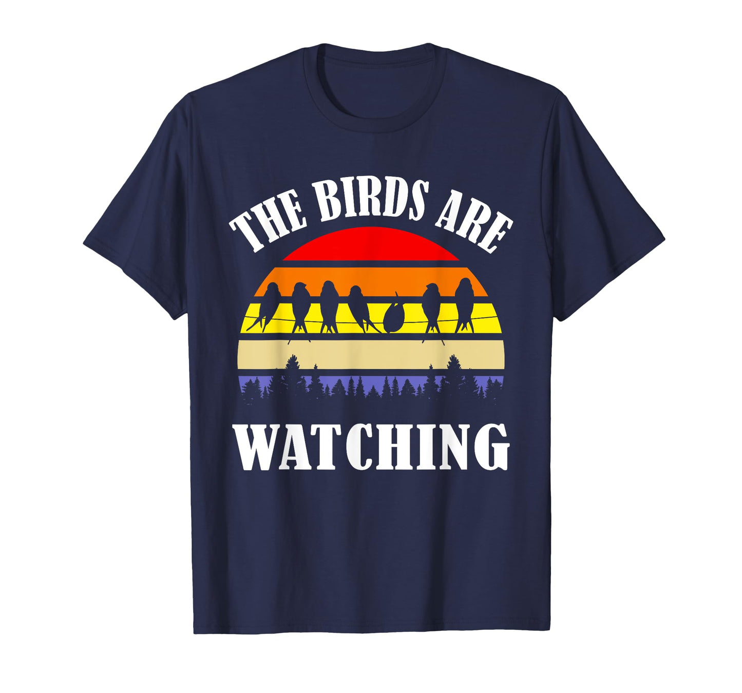 Birds Spie Conspiracy Joke Meme Surveillance | Mens & Womens T-Shirt