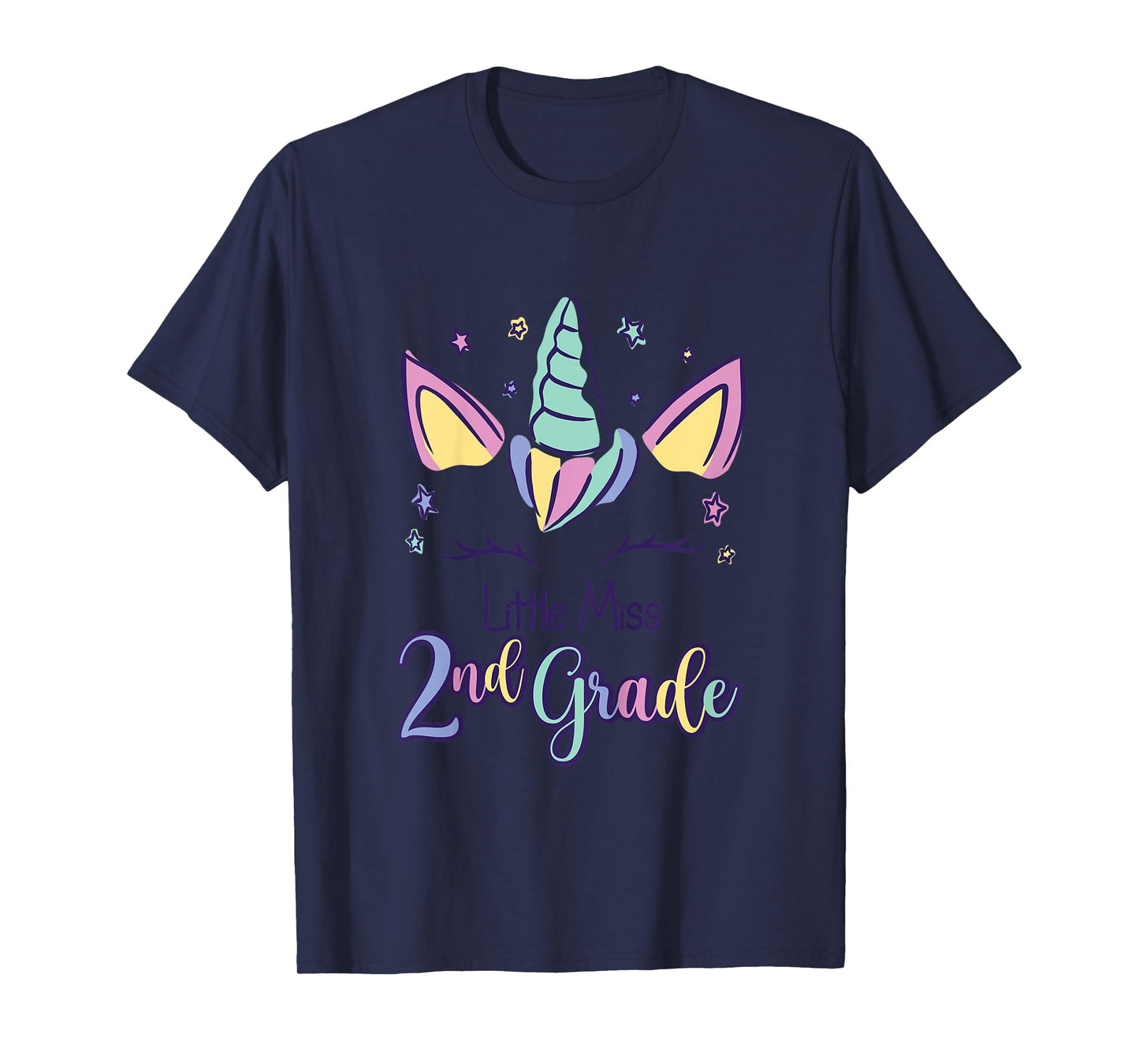 Little Miss Second Grade 2025 2nd Grade Back to School T-Shirt