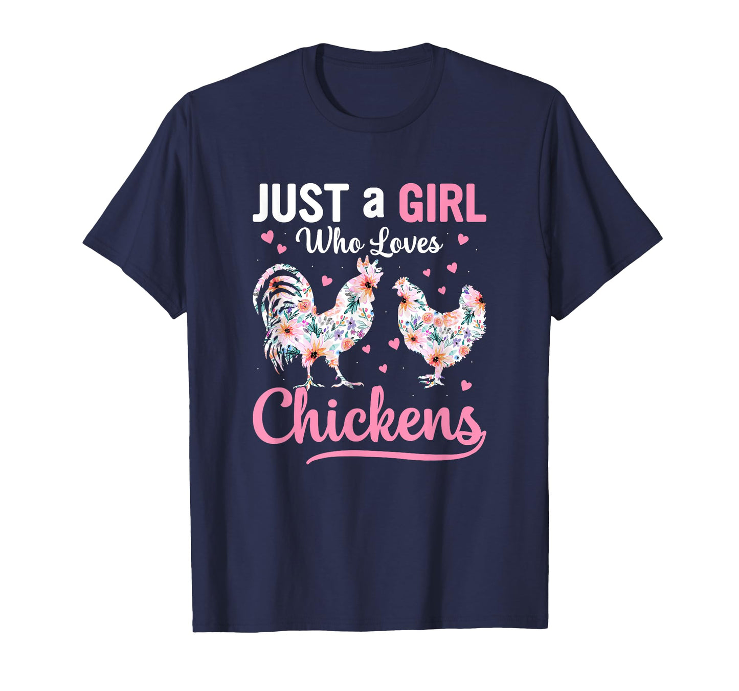 Funny chicken farmer design for women and girls T-Shirt