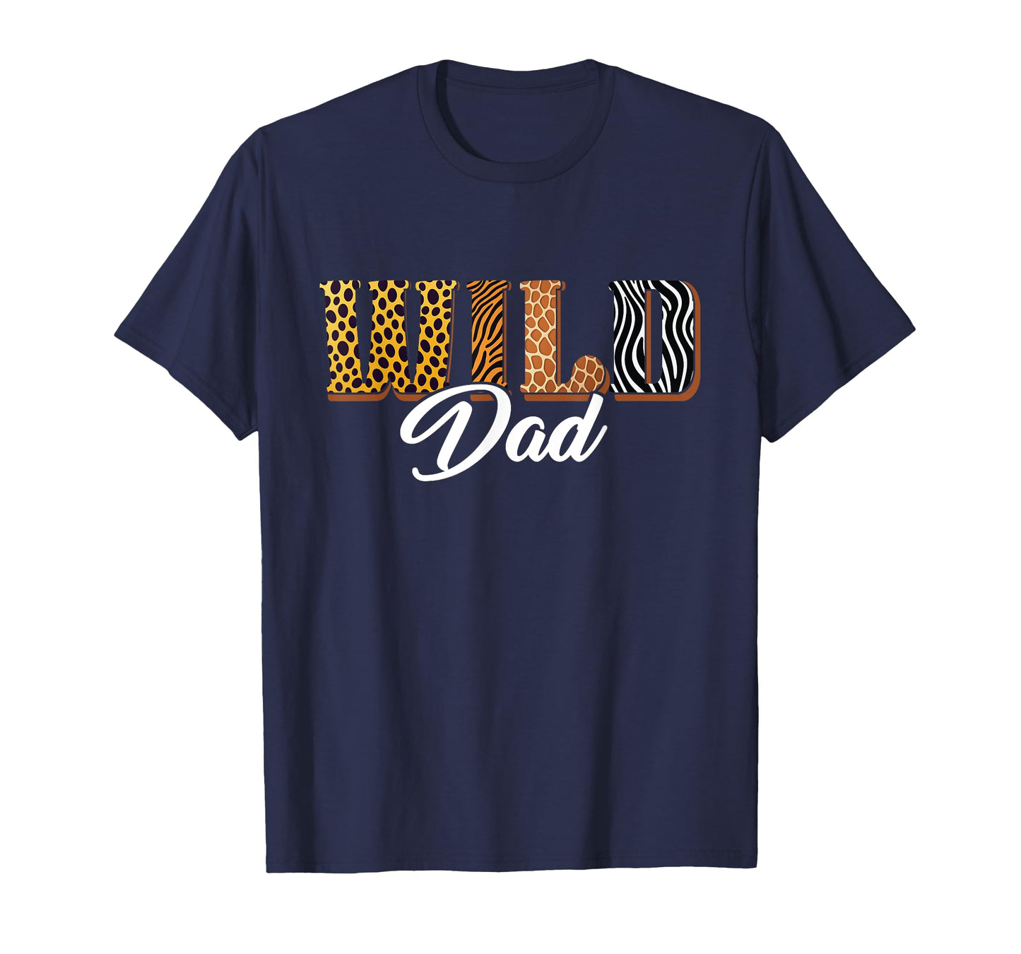Wild Dad Zoo Safari Jungle Animal Birthday Matching Family T-Shirt