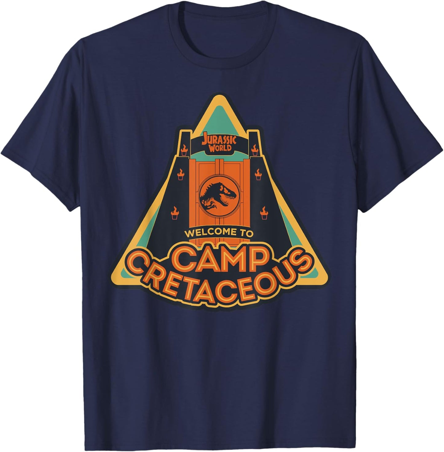 Camp Cretaceous Welcome Gates T-Shirt