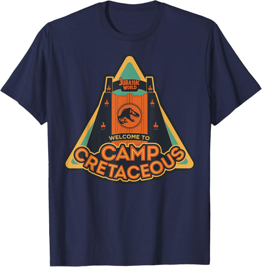 Camp Cretaceous Welcome Gates T-Shirt