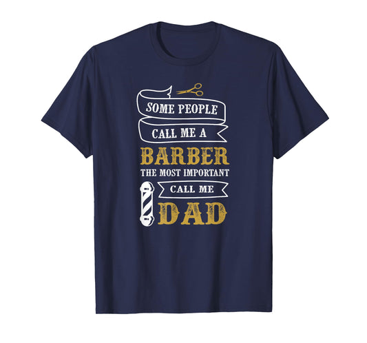 Barber Dad Barbershop Hairdresser Hairstylist T-Shirt