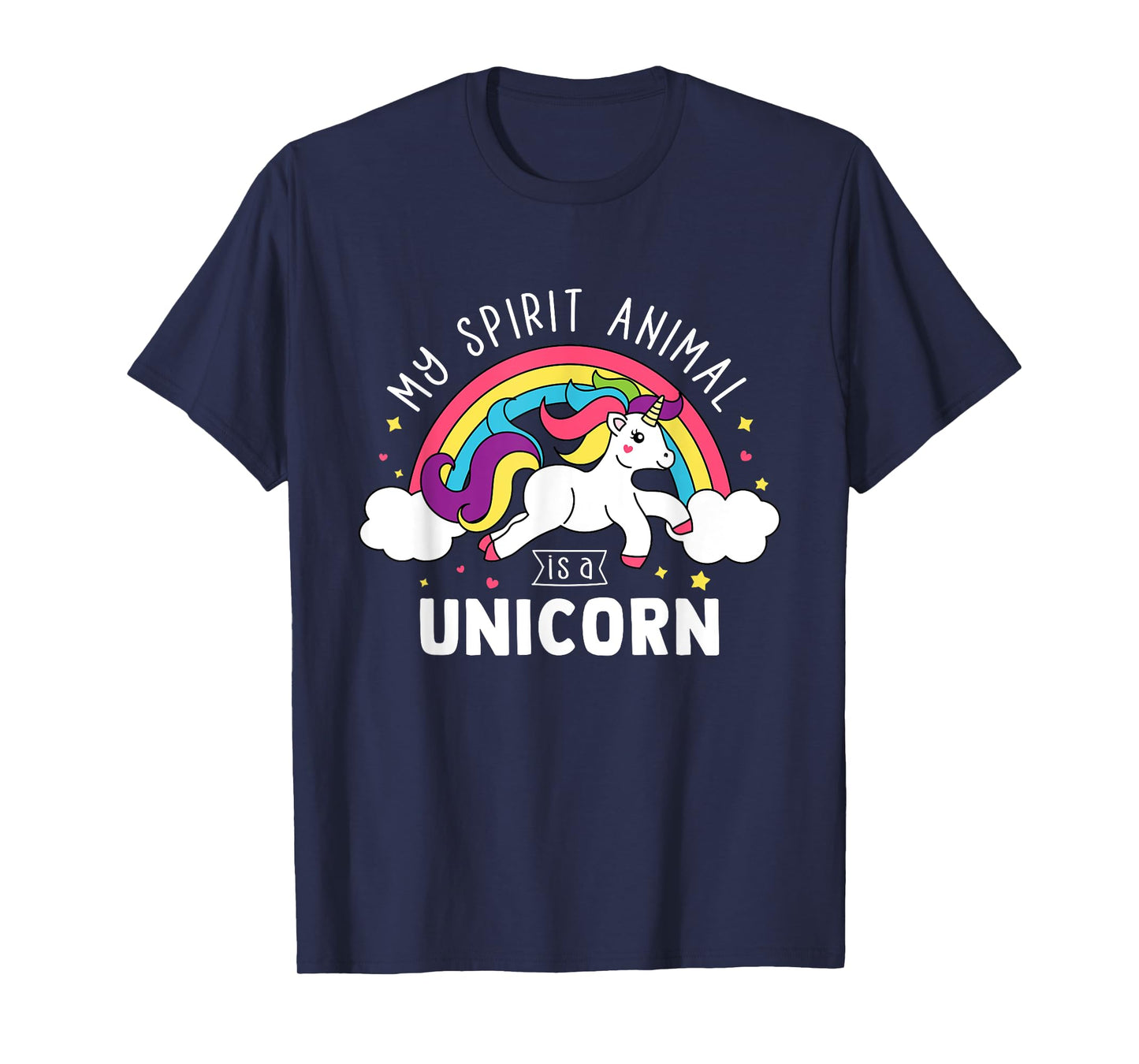 My Spirit Animal Is A Unicorn - Cute Unicorn Gift T-Shirt