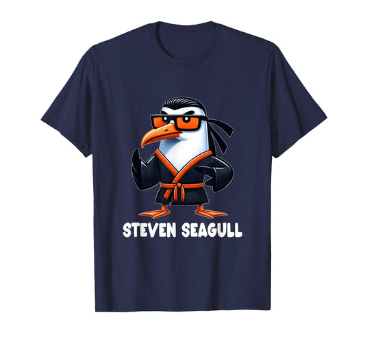 Steven Seagull Funny Martial Arts Lover T-Shirt T-Shirt