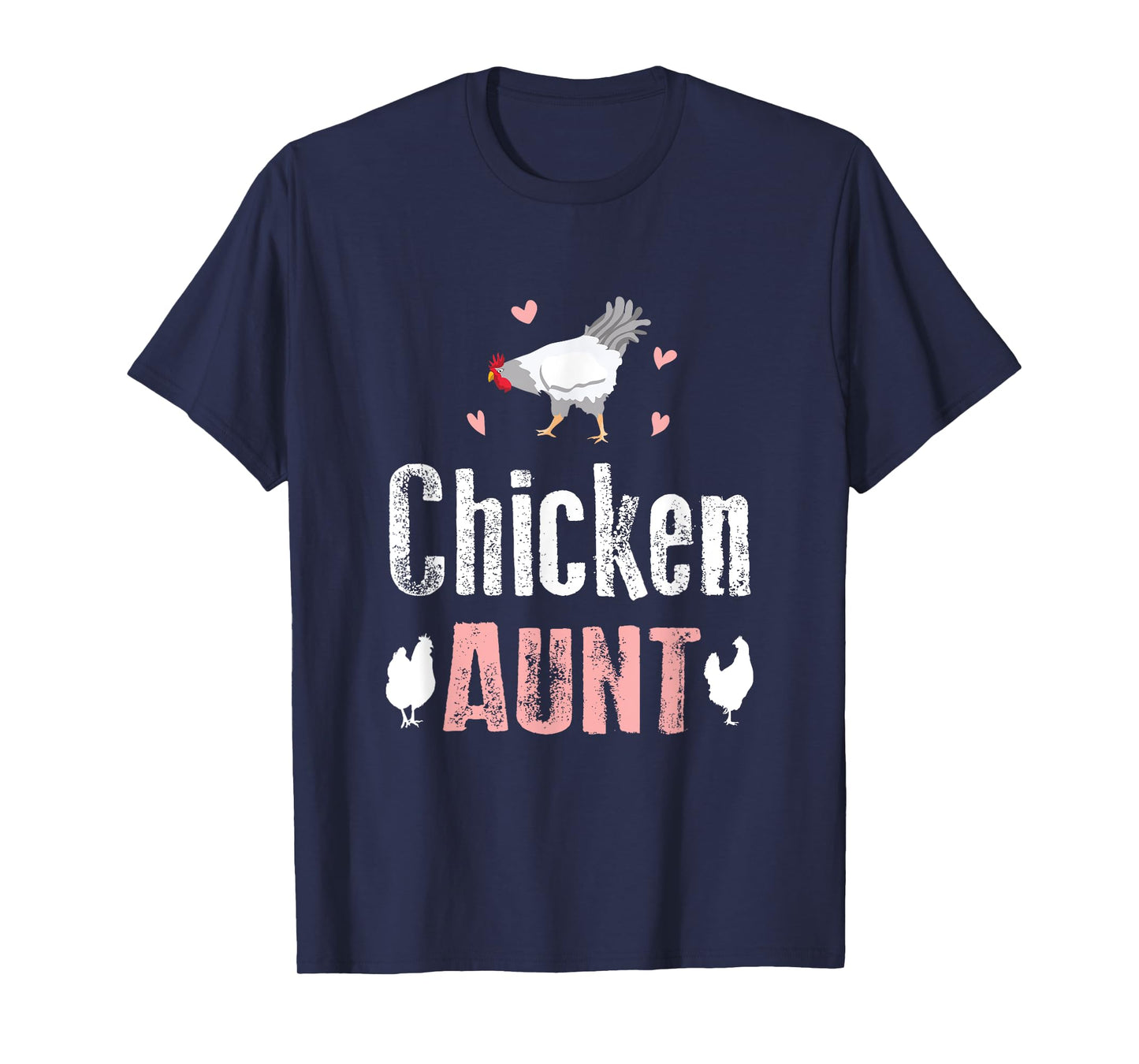 Chicken Aunt Auntie Farm T-Shirt