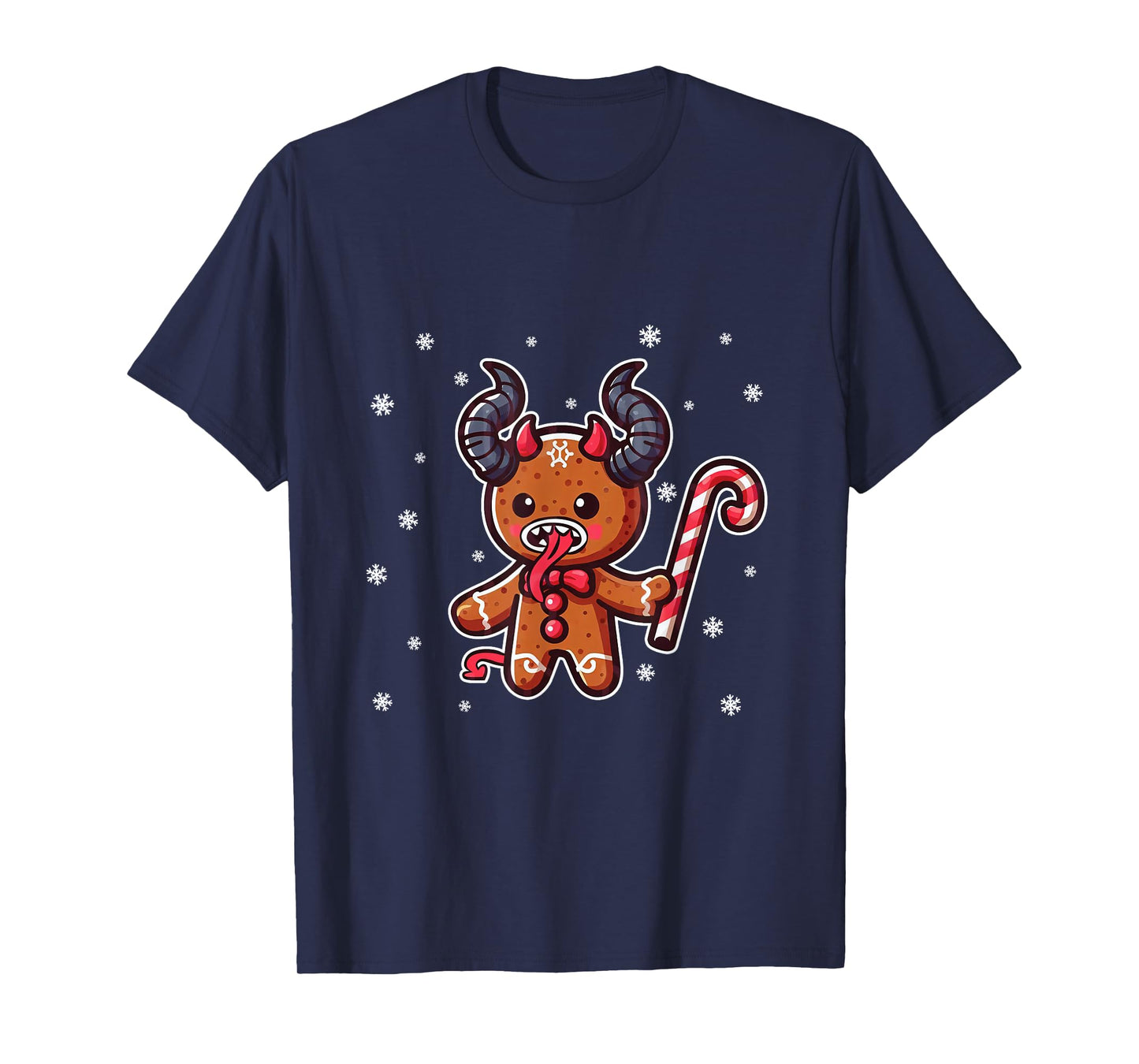 Christmas Krampus Gingerbread Man Christmas Pajama X-mas T-Shirt