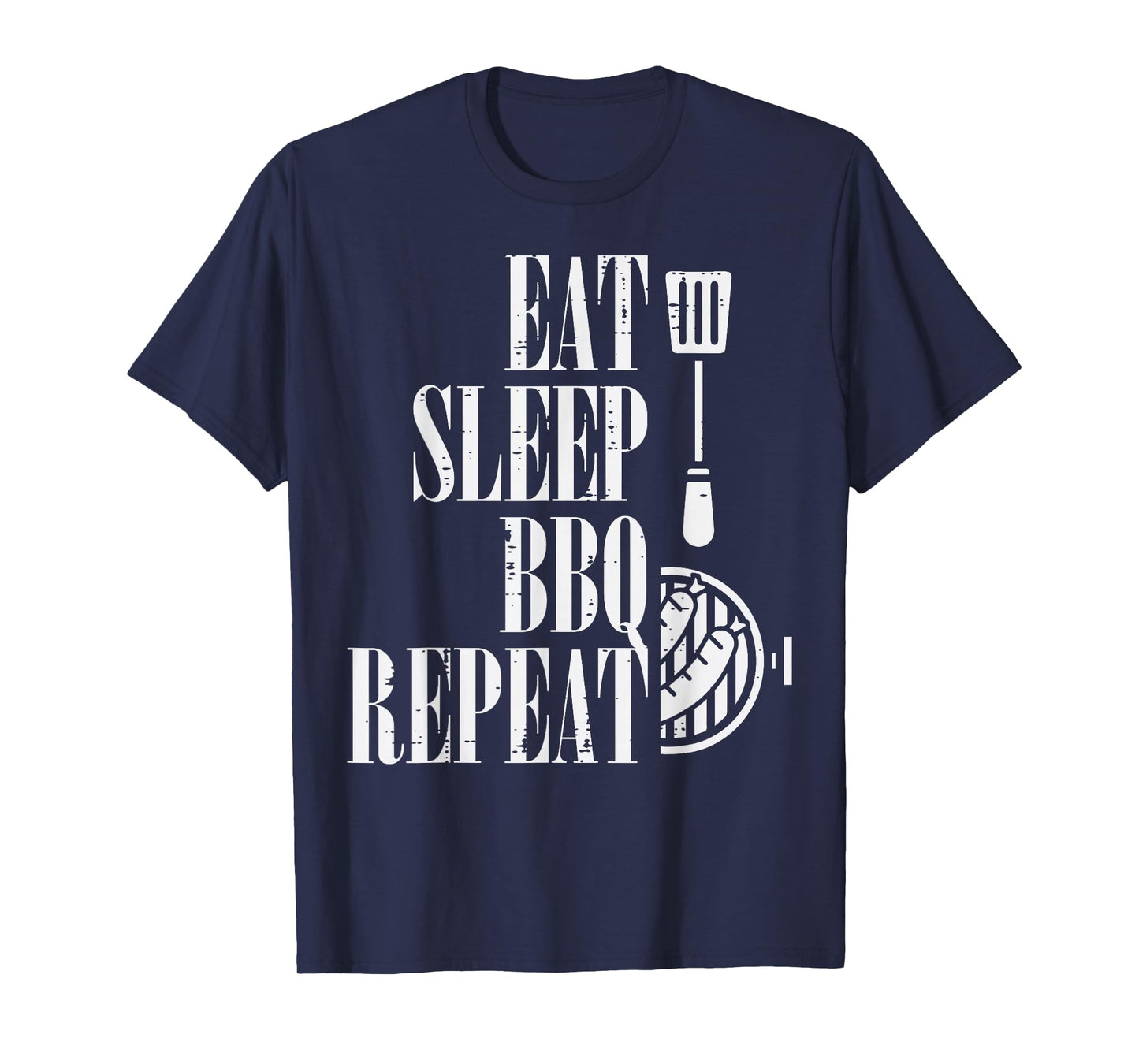 Eat Sleep Bbq Repeat Funny Barbecue Grilling Women Men Kids T-Shirt
