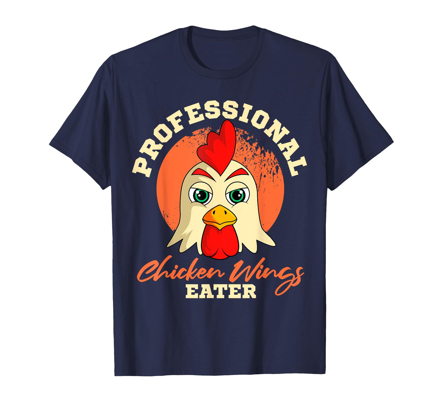 Chicken Wings Eater Retro Vintage Barbeque Buffalo Bbq Lover T-Shirt