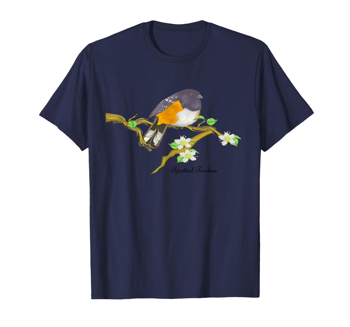 Spotted Towhee Beautiful Bird T-Shirt