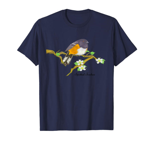 Spotted Towhee Beautiful Bird T-Shirt