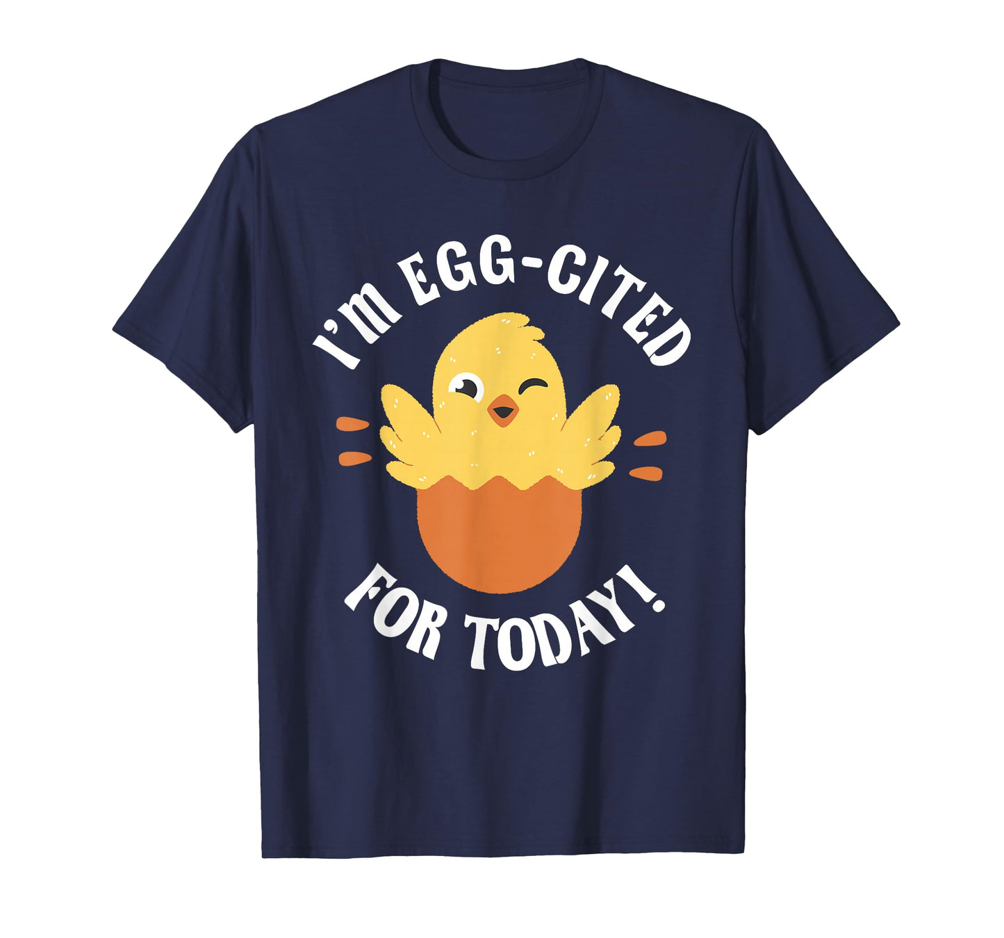 Chicks Design Chicken Lover Egg-Cited Hatching Chick Design Funny Easter Chicks Unisex-Kids T-Shirt