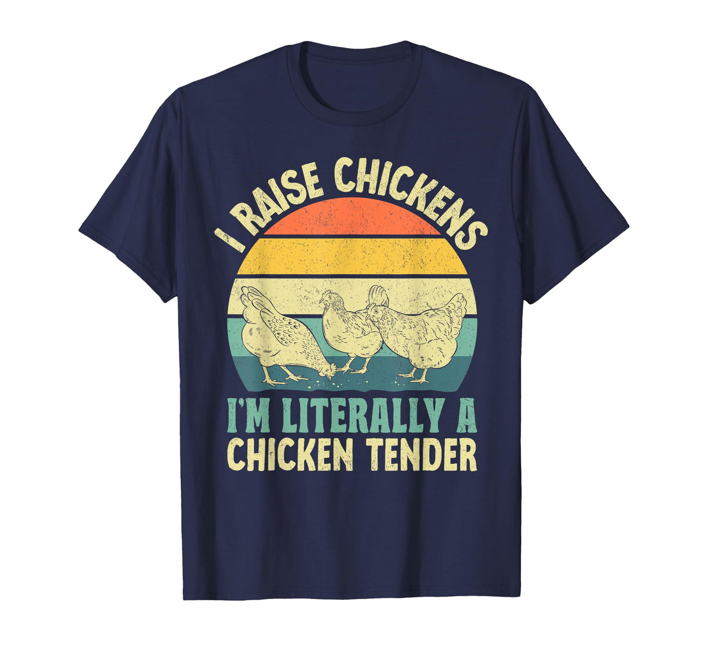 Cool Chicken Tender Art For Men Women Poultry Chicken Farmer T-Shirt