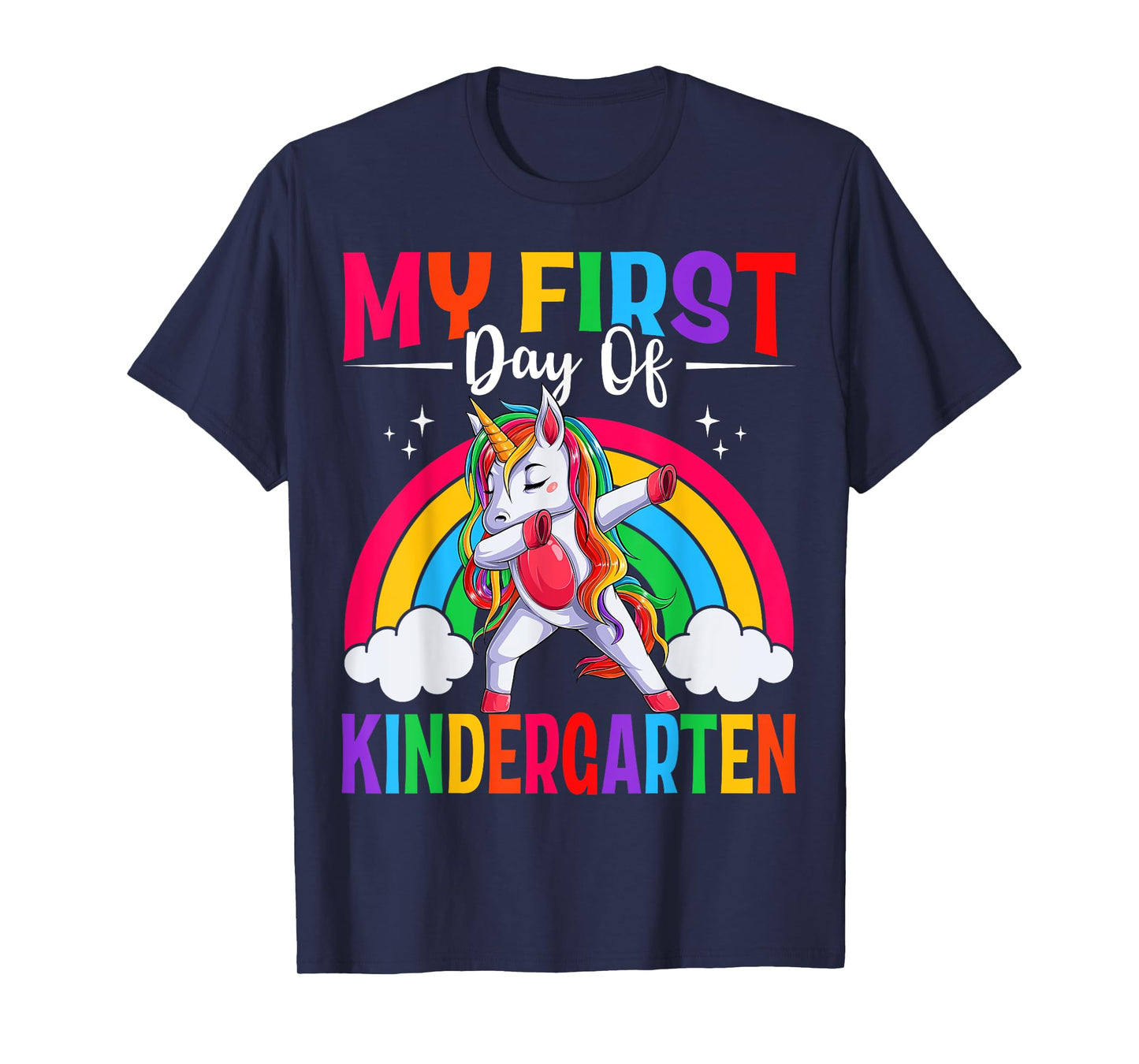 My First Day Of Kindergarten Unicorn Kindergarten Team Girls T-Shirt