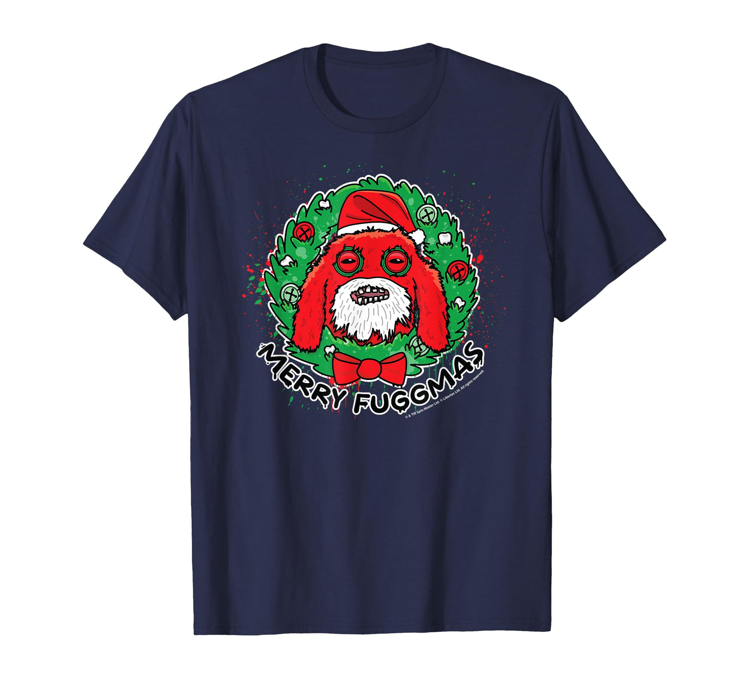 Fuggler Christmas Festive Fugg Merry Fuggmas T-Shirt