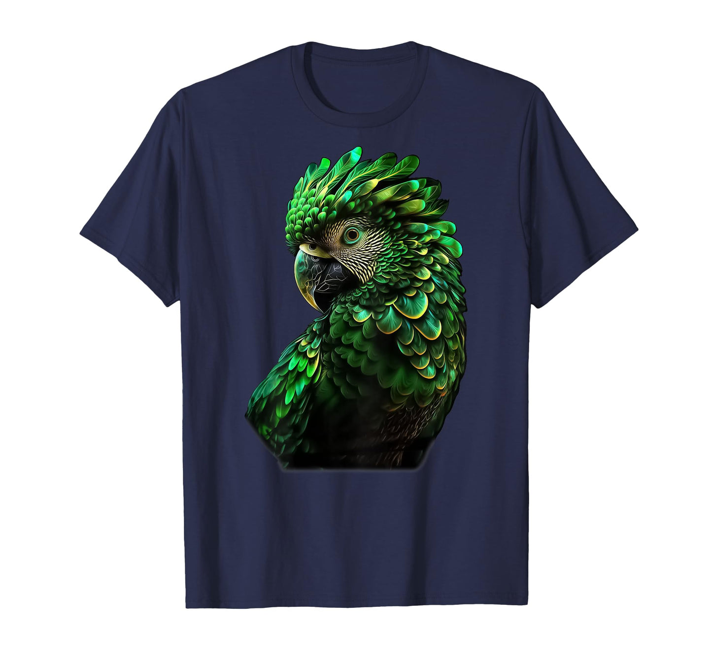 emerald green macaw T-Shirt